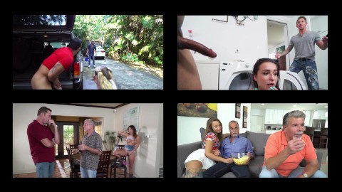 DON & # 039;T üvey kızımı SİKMEK-Teen babalarını hayal kırıklığı Sluts