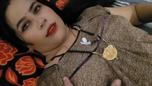 Cilveli Hinti Ev Hanımı Tutkuyla Vurduruyor