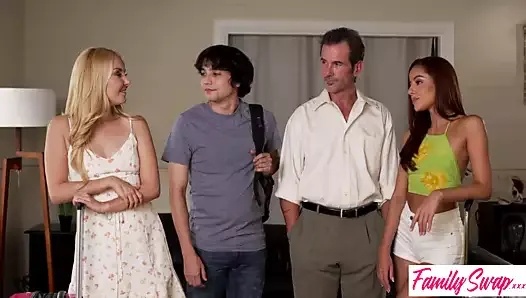 Sahte Üvey Annem Beni Çıplak Görmek İstiyor 