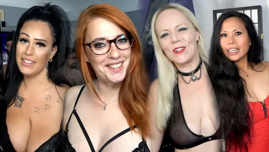 AO SİKME PARTİ 4 PUSSİES İÇİN TÜM yaraklar