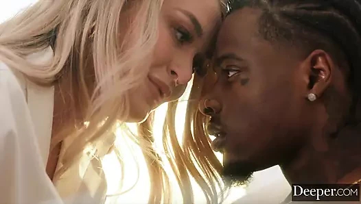 Daha derine. Muhteşem Sarışın Natalia Starr Bütün Gün Canavar BBC aydıyor