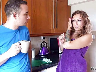 seksi üvey kız kardeşi ava sikiş için külot ile kardeşini tarafından kandırıldı