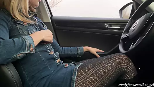 otoparkta açık alanda mastürbasyon aşırı