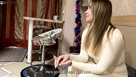 Alımlı Anne oğlunun sınıf arkadaşıyla işi pişiriyor