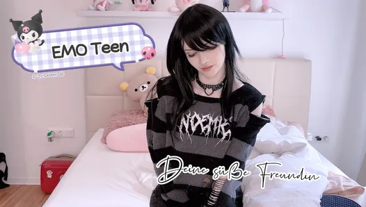 emo genç sikildi sert için the ilk zaman at houseparty