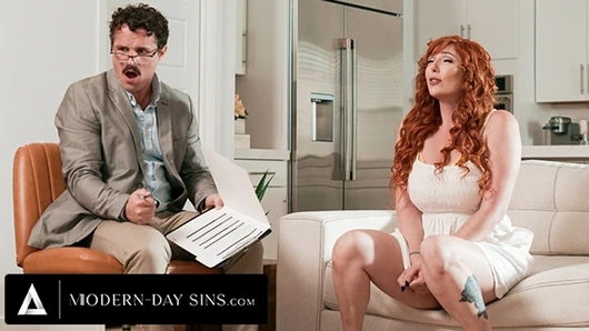 GÜNÜMÜZ günahları - Sapık Terapist Kızıl saçlı MİLF Lauren Phillips'in Çarpıcı Vücuduna takıntılı