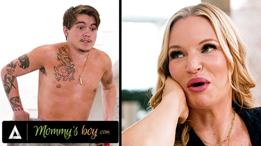 ANNESİNİN OĞLU - MILF Rachael Cavalli, Üvey Oğlunun Havlusunu Düşürmesinin Ardından Onun Penisine Takıntılı Hale Geldi